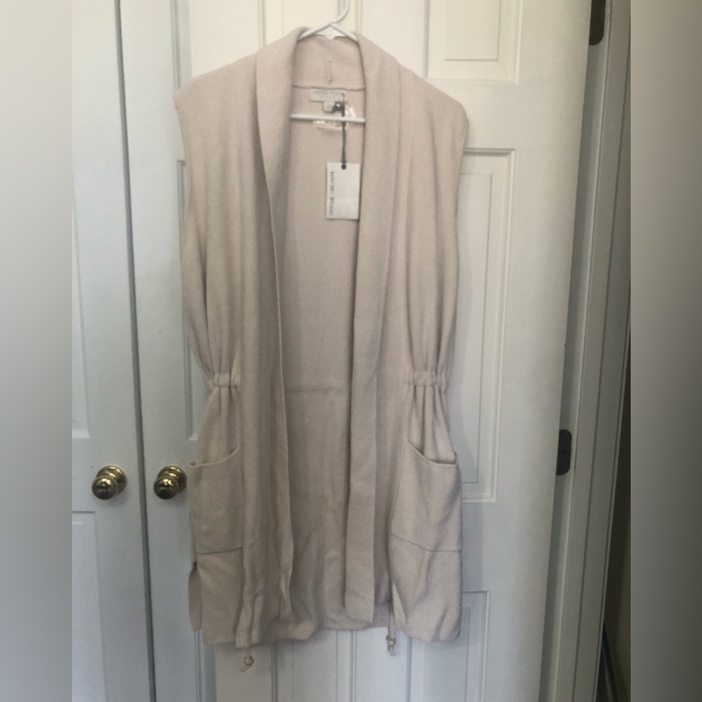 Barefoot Dreams cinching waist vest
